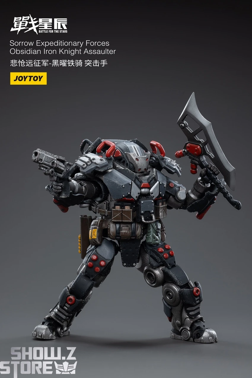 JoyToy Source 1/18 Sorrow Expeditionary Forces Obsidian Iron Knight Assaulter 9 JoyToy Source 1/18 Sorrow Expeditionary Forces Obsidian Iron Knight Assaulter - Image 7