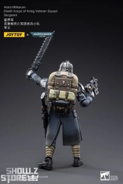 JoyToy Source 1/18 Warhammer 40K Death Korps Of Krieg Veteran Squad Sergeant -model store 1c476ad826