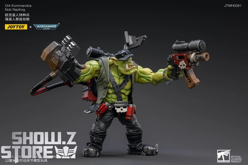 JoyToy Source 1/18 Warhammer 40K Ork Kommandos Nob Nazbog 9 JoyToy Source 1/18 Warhammer 40K Ork Kommandos Nob Nazbog - Image 7