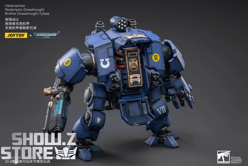 JoyToy Source 1/18 Warhammer 40K Ultramarines Redemptor Dreadnought Brother Tyleas 11 JoyToy Source 1/18 Warhammer 40K Ultramarines Redemptor Dreadnought Brother Tyleas - Image 9