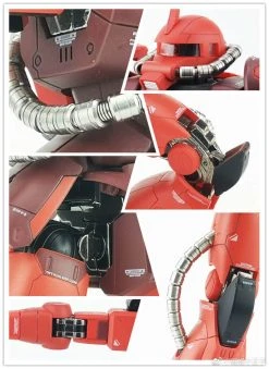 Metal Soldier MS 1/100 MS-06S MS06S Char's Zaku II Side 3 Side3 Red Comet Gundam Mobile Suit -model store 1e7b1a1845