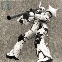 Metal Soldier MS 1/100 MS-06J MS06J Zaku II White Ogre Gundam Mobile Suit -model store 1eedcbdc8d