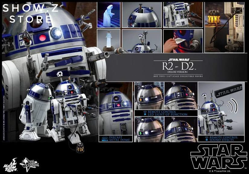 Hot Toys 1/6 Star Wars R2-D2 MMS511 Deluxe Version 5 Hot Toys 1/6 Star Wars R2-D2 MMS511 Deluxe Version - Image 3