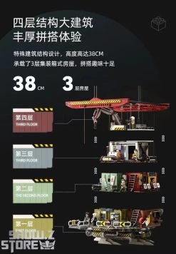 Pantasy 81101 Licensed Incarnation The Floating Mechanical City Building Blocks -model store 1febb61491