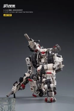 JoyToy Source 1/18 X-HLA01 Hurricane Light Assault Dual Mode Mecha White -model store 201ba7b84d