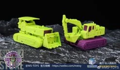 Magic Square MS-B41 Excavator Scavenger & MS-B42 Bulldozer Bonecrusher Set Of 2 -model store 20af1e58e2