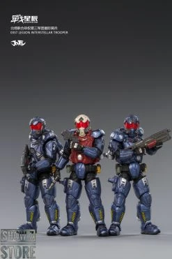 JoyToy Source 1/18 The 3rd Legion Interstellar Trooper Set Of 3 -model store 21765ea386
