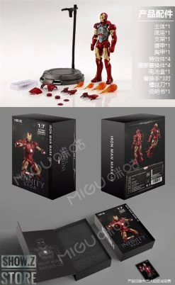 M.W Culture 1/7 Marvel Licensed Infinity Sage Iron Man MK3 -model store 21a93846f7