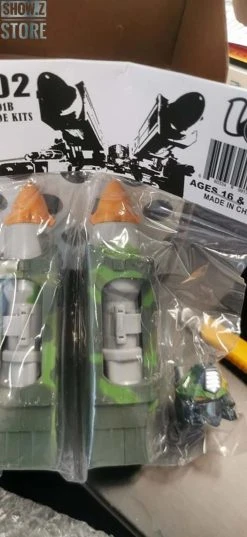 VISUAL Head Sculpt & Missiles Upgrade Kit For TFC STC-01B Supreme Tactical Commander Jungle Version -model store 21cfca9aa7