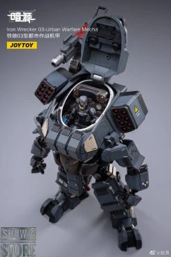 JoyToy Dark Source 1/24 Iron Wrecker 03 Urban Warfare Mecha W/ Pilot -model store 21fe8a82f1