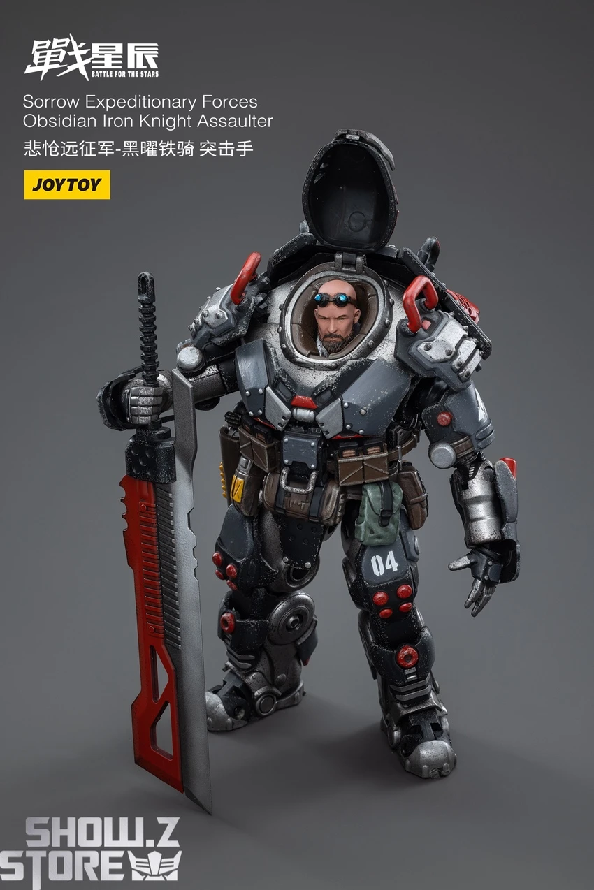 JoyToy Source 1/18 Sorrow Expeditionary Forces Obsidian Iron Knight Assaulter 12 JoyToy Source 1/18 Sorrow Expeditionary Forces Obsidian Iron Knight Assaulter - Image 10