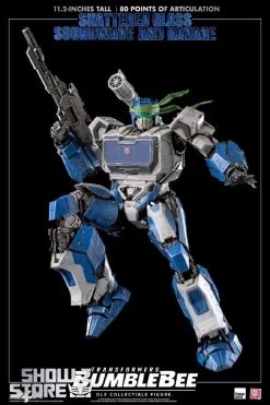 ThreeZero & Hasbro 3Z0160-EX 3Z04121W0 DLX Shattered Glass Soundwave & Ravage W/ LED -model store 2385eb2f24