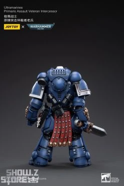 JoyToy Source 1/18 Warhammer 40K Ultramarines Primaris Assault Veteran Intercessor -model store 247efcb40f