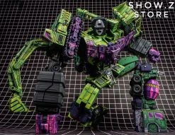 Toyworld TW TW-C07A TWC07A Constructor Devastator Cel Cell Shaded Standard Version Set Of 6 -model store 24863c294e