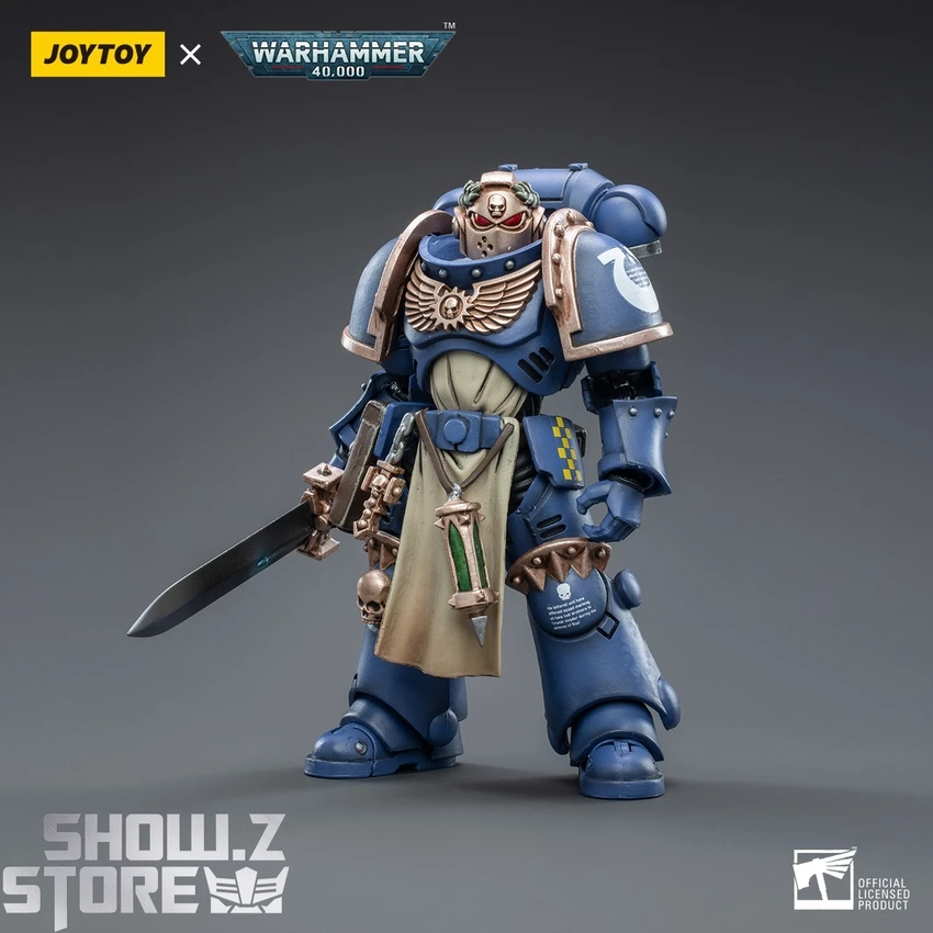 JoyToy Source 1/18 Warhammer 40K Ultramarines Primaris Company Champion 3 JoyToy Source 1/18 Warhammer 40K Ultramarines Primaris Company Champion