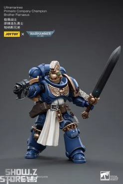 JoyToy Source 1/18 Warhammer 40K Ultramarines Primaris Company Champion Brother Parnaeus -model store 250fecaea8