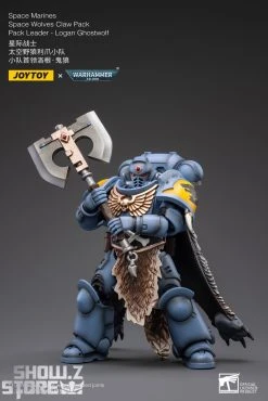 JoyToy Source 1/18 Warhammer 40K Space Wolves Claw Pack Leader-Logan Ghostwolf 14 JoyToy Source 1/18 Warhammer 40K Space Wolves Claw Pack Leader-Logan Ghostwolf -model store 257441543e