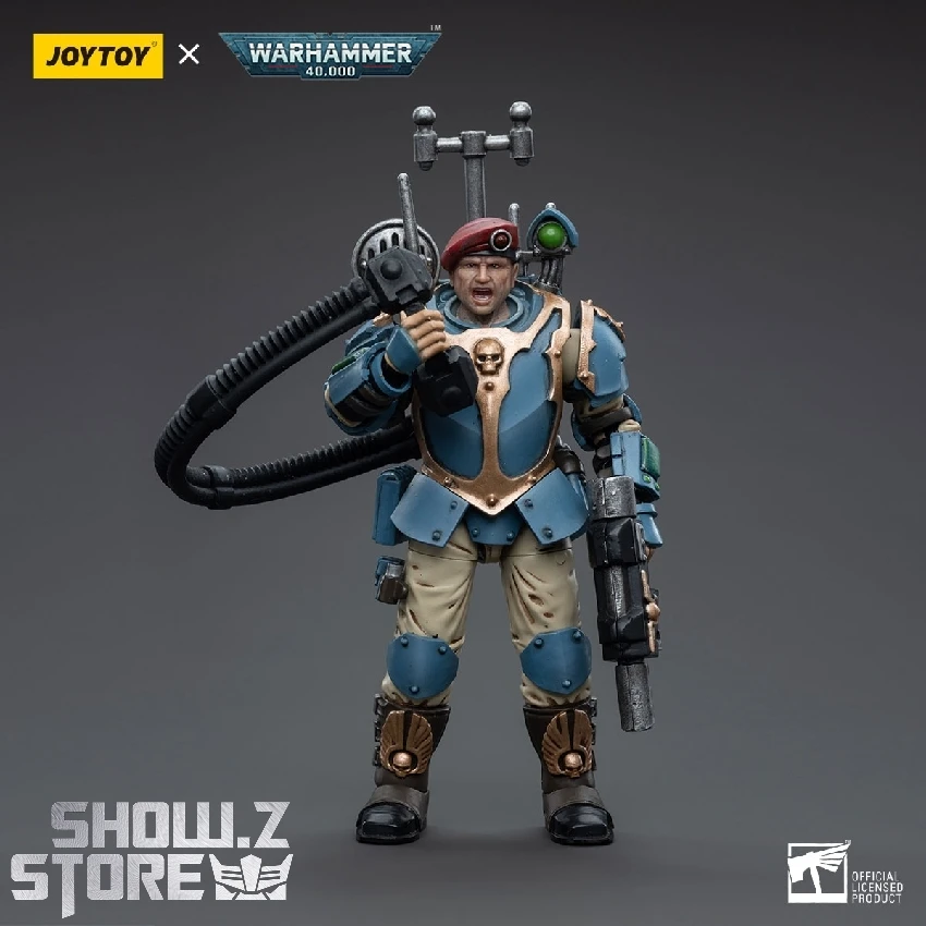 JoyToy Source 1/18 Warhammer 40K Astra Militarum Tempestus Scions Command Squad 55th Kappic Eagles Vox Operator 3 JoyToy Source 1/18 Warhammer 40K Astra Militarum Tempestus Scions Command Squad 55th Kappic Eagles Vox Operator