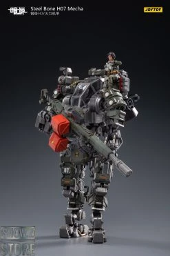 JoyToy Source 1/24 H07 Steel Bone Firepower Mecha Olive Version W/ Pilot -model store 261a13a814
