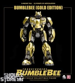 Threezero & Hasbro 3Z0294-EX Bumblebee Golden Version -model store 266be6e4d5