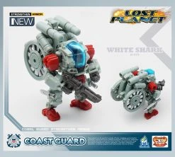 MechFansToys Lost Planet Coast Guard CG01 White Shark & CG02 Red Dragon 17 MechFansToys Lost Planet Coast Guard CG01 White Shark & CG02 Red Dragon -model store 26c12d72ff