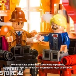 Pantasy 86218 Sherlock Holmes 221B Baker Street Building Blocks -model store 275d762489