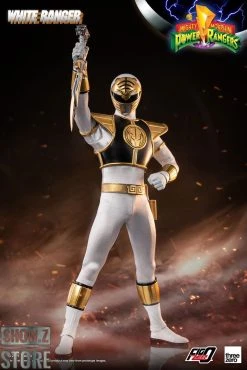 Threezero Studio 1/6 Mighty Morphin Power Rangers White Ranger -model store 2858cdb59b