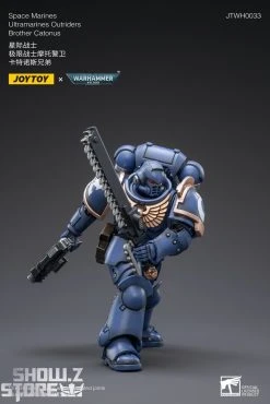 JoyToy Source 1/18 Warhammer 40K Space Marines Ultramarines Outriders Brother Catonus -model store 294d39f414