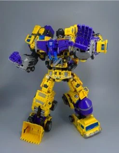 NBK Devastator TF Engineering Full Set Of 6 Yellow Version 10 NBK Devastator TF Engineering Full Set Of 6 Yellow Version -model store 2993f78e61