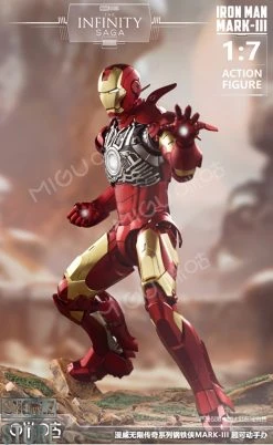 M.W Culture 1/7 Marvel Licensed Infinity Sage Iron Man MK3 -model store 29aba73345