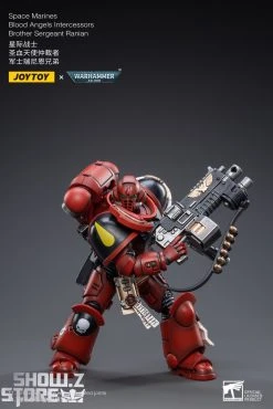 JoyToy Source 1/18 Warhammer 40K Blood Angels Intercessors Brother Sergeant Ranian -model store 29d65252df