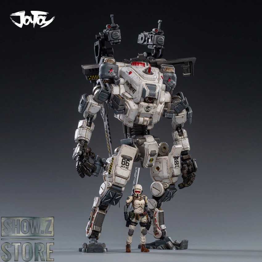 JoyToy Source 1/24 God Of War 86 Mecha W/ Pilot White Version 3 JoyToy Source 1/24 God Of War 86 Mecha W/ Pilot White Version