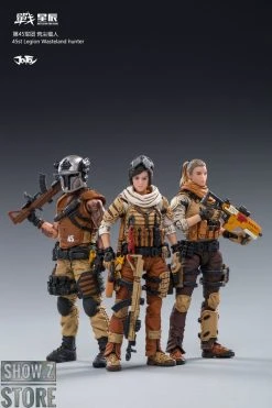 JoyToy Source 1/18 45st Wasteland Hunter Legion Set Of 3 -model store 2a2d1651e1