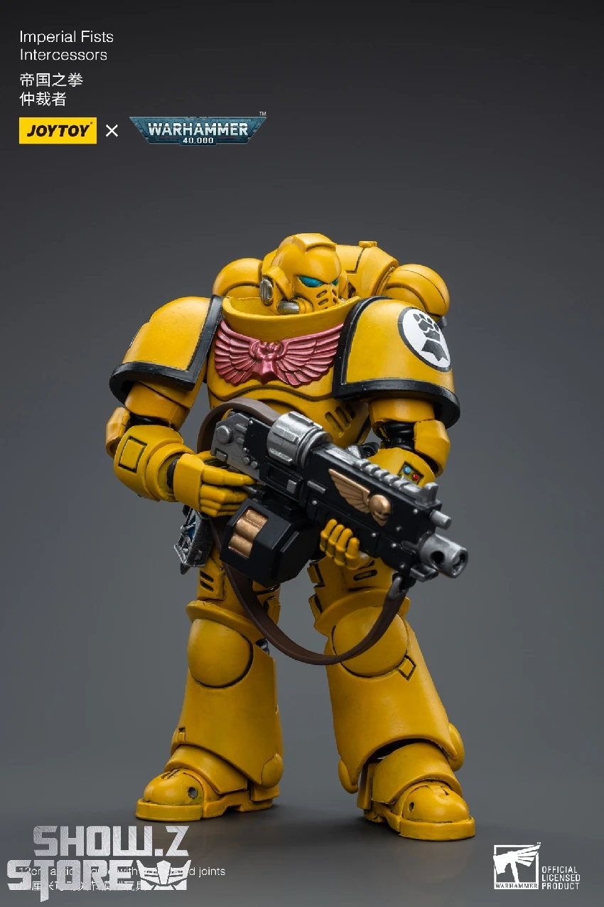 JoyToy Source 1/18 Warhammer 40K Imperial Fists Intercessors 12 JoyToy Source 1/18 Warhammer 40K Imperial Fists Intercessors - Image 10