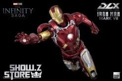 Threezero 1/12 Marvel Studio The Infinity Saga DLX Iron Man Mark 7 -model store 2ca016703b