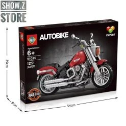 Lepin/Jack 91025 Harley-Davidson Motorcycle Fat Boy -model store 2d29bb4789