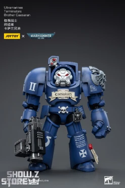 JoyToy Source 1/18 Warhammer 40K Ultramarines Terminators Brother Caesaran -model store 2eea1e1792