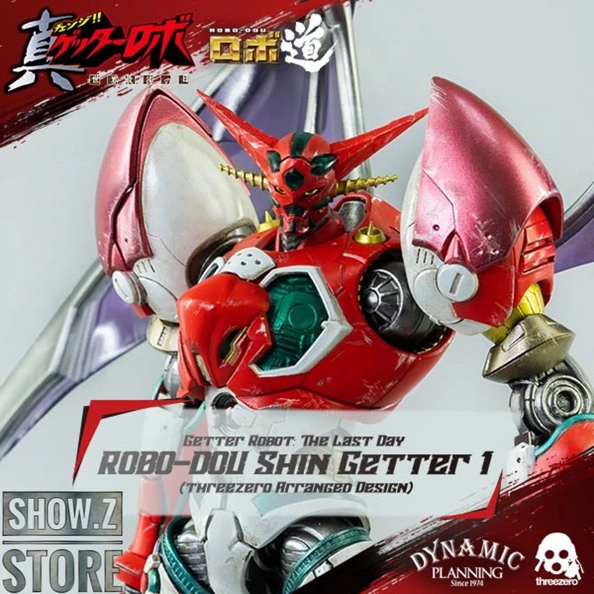 Threezero Studio Getter Robo Shin Getter 1 Anime Version 3 Threezero Studio Getter Robo Shin Getter 1 Anime Version