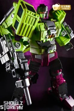 Jinbao DF03 Builder.D Devastator Green Version Set Of 6 Oversized Version -model store 2fa6a06e2c