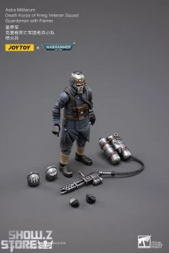 JoyToy Source 1/18 Warhammer 40K Death Korps Of Krieg Veteran Squad Guardsman With Flamer 11 JoyToy Source 1/18 Warhammer 40K Death Korps Of Krieg Veteran Squad Guardsman With Flamer -model store 2fffff8daa