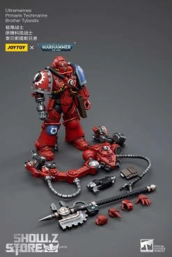 JoyToy Source 1/18 Warhammer 40K Ultramarines Primaris Techmarine Brother Tybestis -model store 301a2c14cf