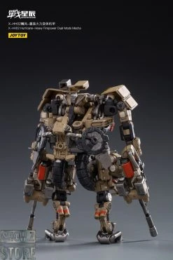 JoyToy Source 1/18 X-HH02 Hurricane Heavy Firepower Dual Mode Mecha Sand Version -model store 30461f983c