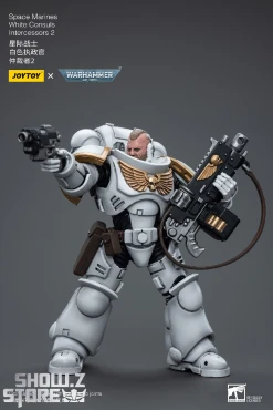 JoyToy Source 1/18 Warhammer 40K Space Marines White Consuls Intercessors 2 -model store 3103194dc1