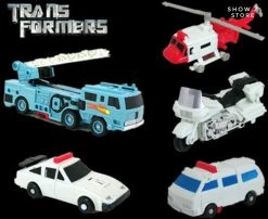 4th Party G1 Defensor Devastator 5 Figures Set -model store 3116939b99