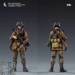 JoyToy Source 1/18 WWII German Wehrmacht Spring & Autumn Camouflage Set Of 7 -model store 313021617b