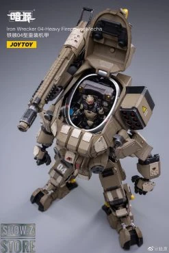 JoyToy Source 1/24 Iron Wrecker 04 Heavy Firepower Mecha W/ Pilot -model store 3292dc2fed