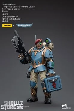 JoyToy Source 1/18 Warhammer 40K Astra Militarum Tempestus Scions Command Squad 55th Kappic Eagles Medic -model store 33032435e7