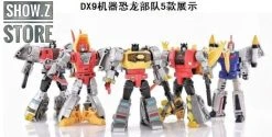 DX9 Toys War In Pocket Dinobots Set Of 5 (X18 Bumper, X19 Quaker, X20 Skyer, X21 Thorner, X22 Rager) -model store 33d0723a4c