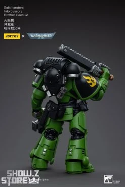 JoyToy Source 1/18 Warhammer 40K Salamanders Intercessors Brother Haecule 17 JoyToy Source 1/18 Warhammer 40K Salamanders Intercessors Brother Haecule -model store 3420fa5575