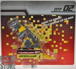 NTF NTF-02 Tyrannorsaur Grimlock & NTF-03 Triceratops Slag Set Of 2 -model store 344efcf7e2
